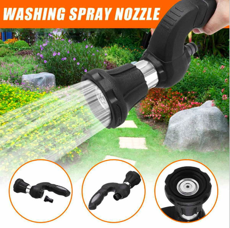 AquaBlast High-Pressure Precision Spray Hose Nozzle - Hose Nozzles & Attachments Readi Gear