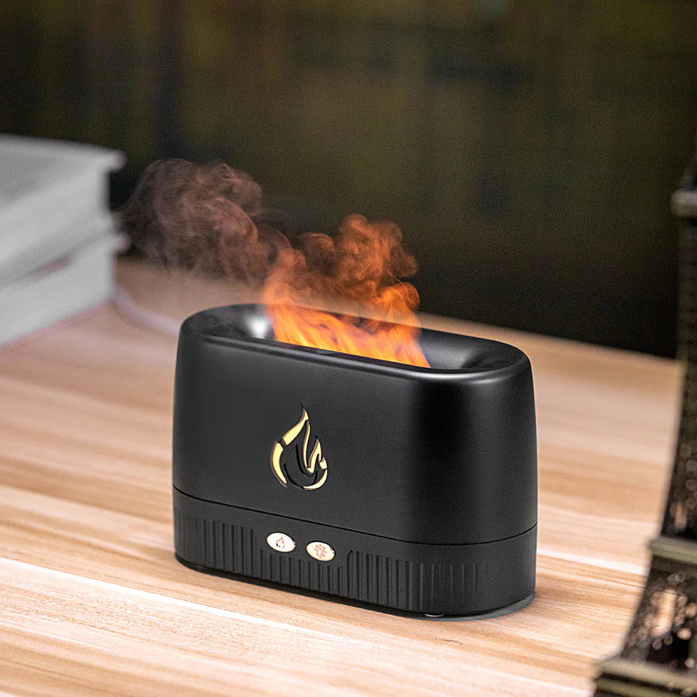 Campfire Glow Flame Diffuser - Essential Oil & Humidifier - Essential Oil Diffuser Readi Gear