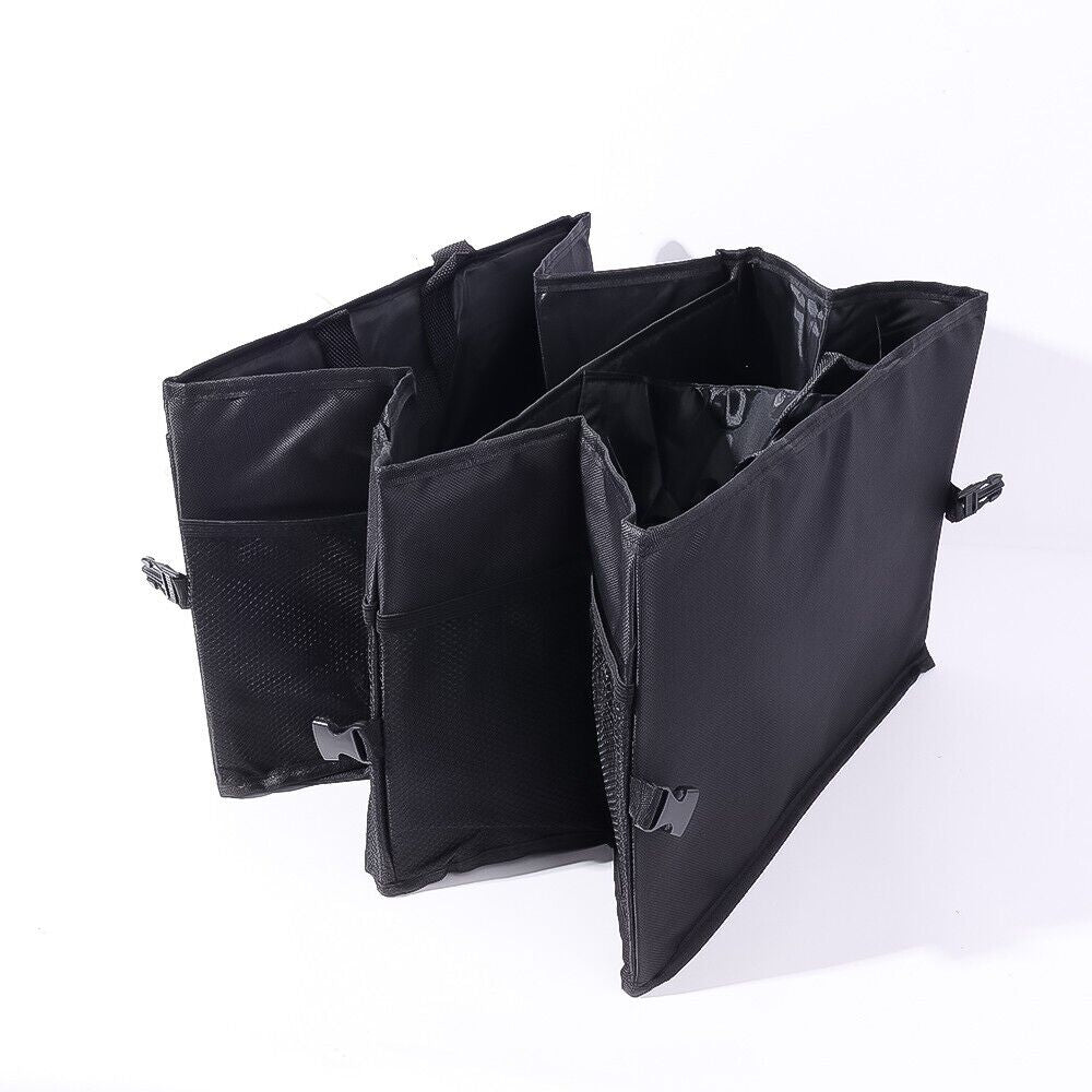 SmartCargo 40L Trunk Organizer - Folding Storage Bin with Mesh Pockets - Car cargo organizer Readi Gear