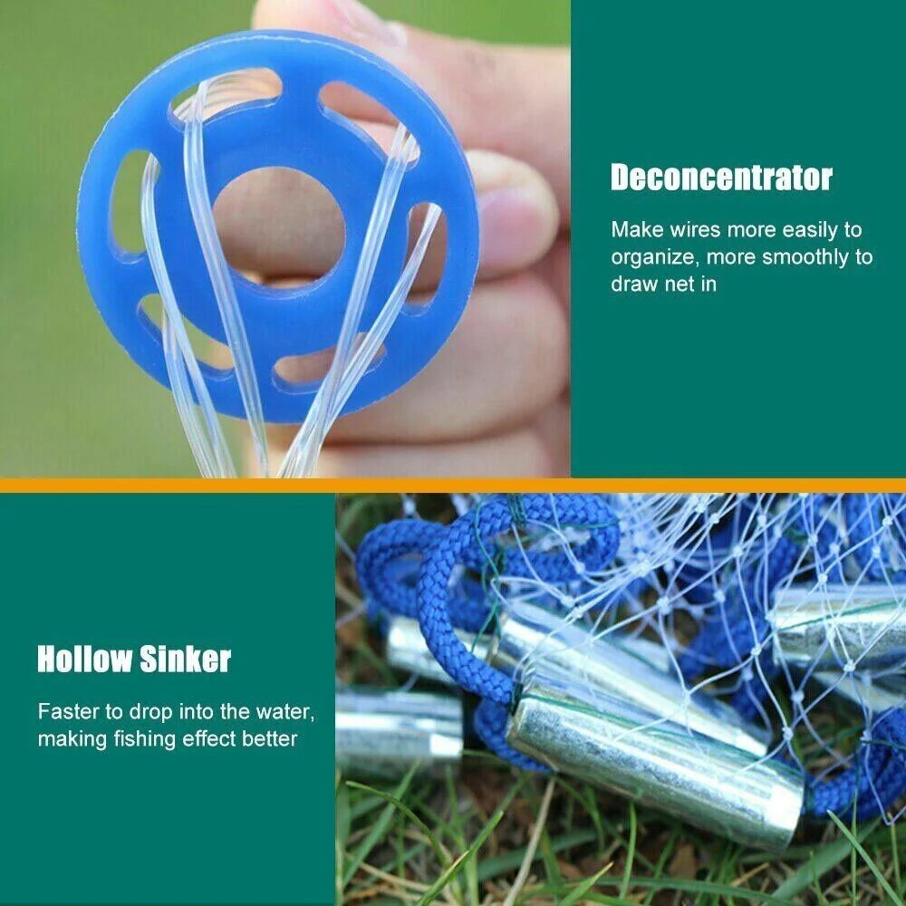 SwiftStrike Quick-Deploy Fishing Net - fishing net Readi Gear
