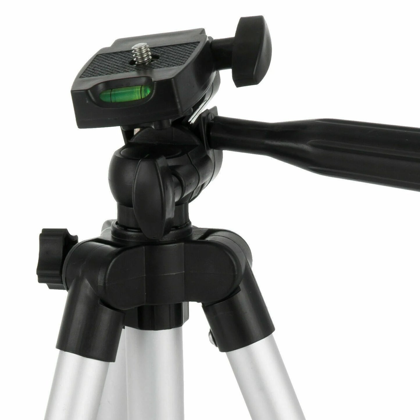 360° Swivel Camera Tripod Stand & Phone Holder for iPhone, Samsung + Bag - Readi Gear