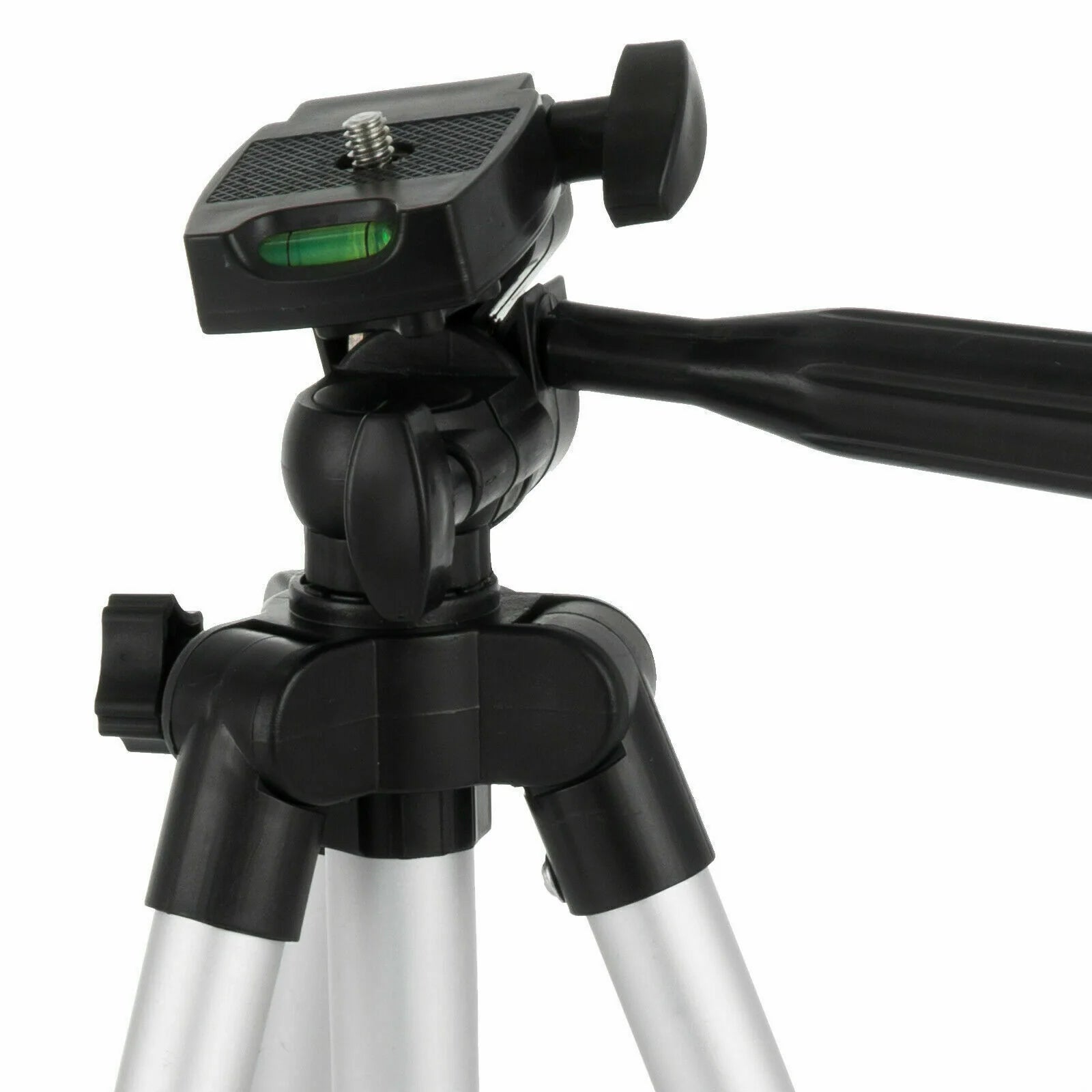360° Swivel Camera Tripod Stand & Phone Holder for iPhone, Samsung + Bag - Readi Gear
