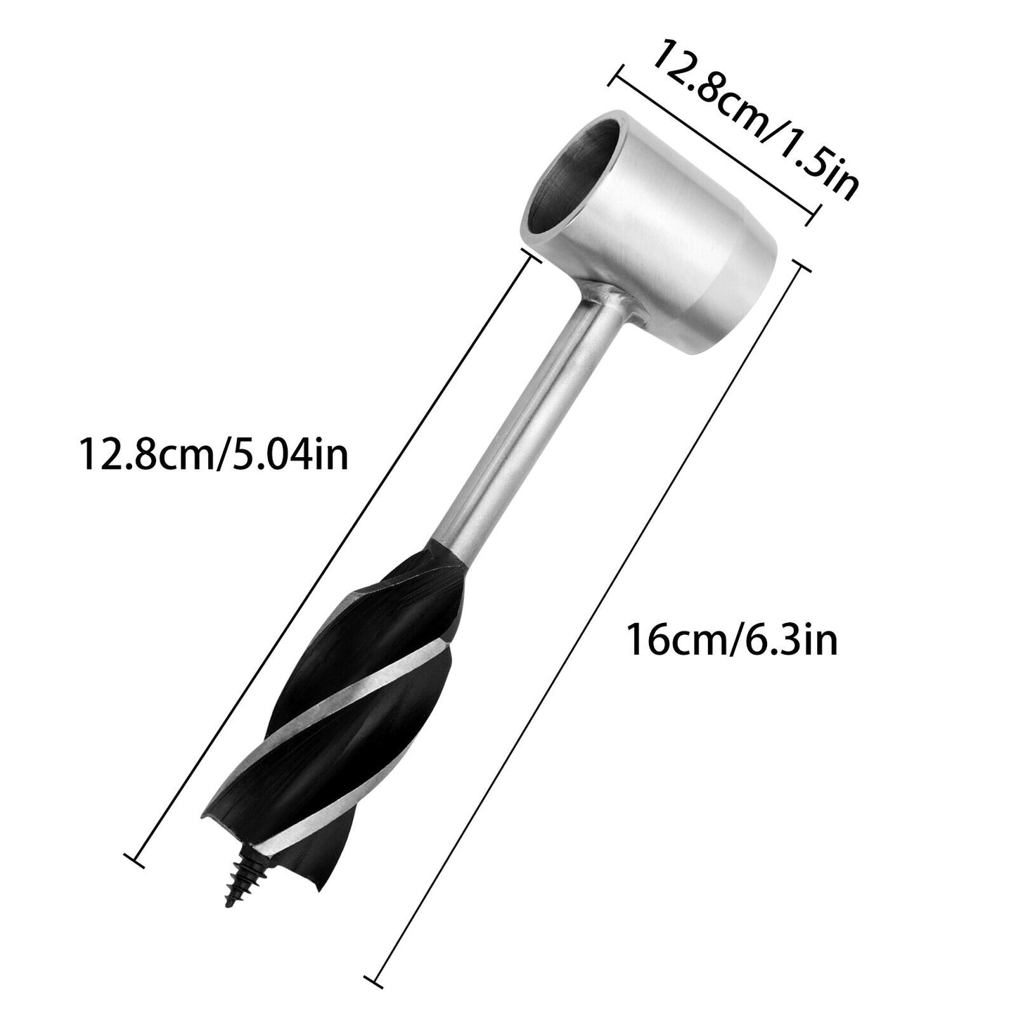 Survivor’s Auger Drill Tool - Handheld Bushcraft & Camping Essential - Auger drill tool Readi Gear