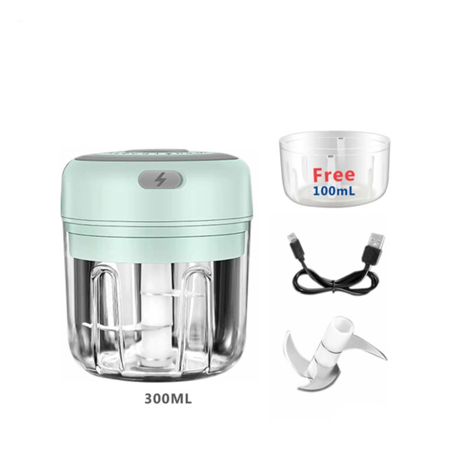 QuickChop Portable Electric Food Processor - USB Rechargeable, BPA Free - Electric Food Processor Readi Gear