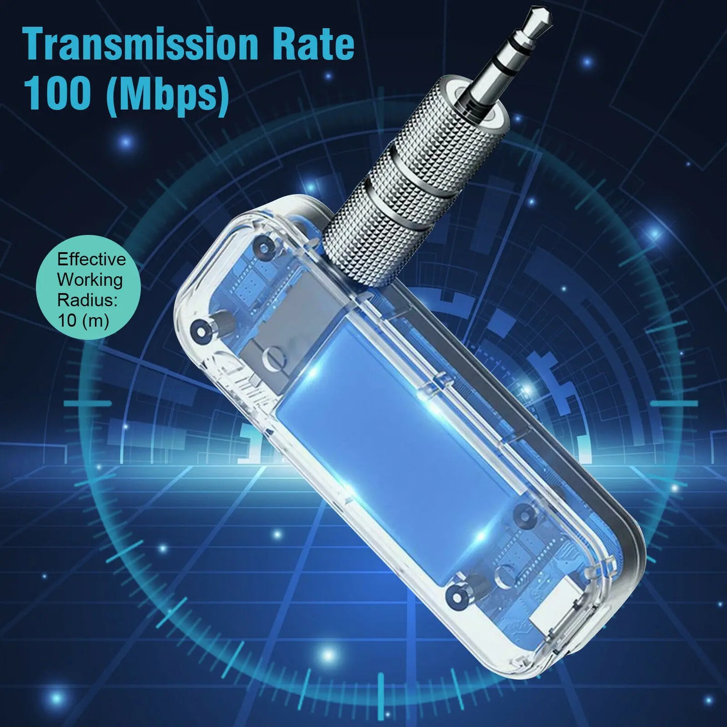 Universal Bluetooth 5.0 Audio Adapter for Car & Home Stereo - Universal Bluetooth 5.0 Audio Adapter for Car & Home Stereo Readi Gear