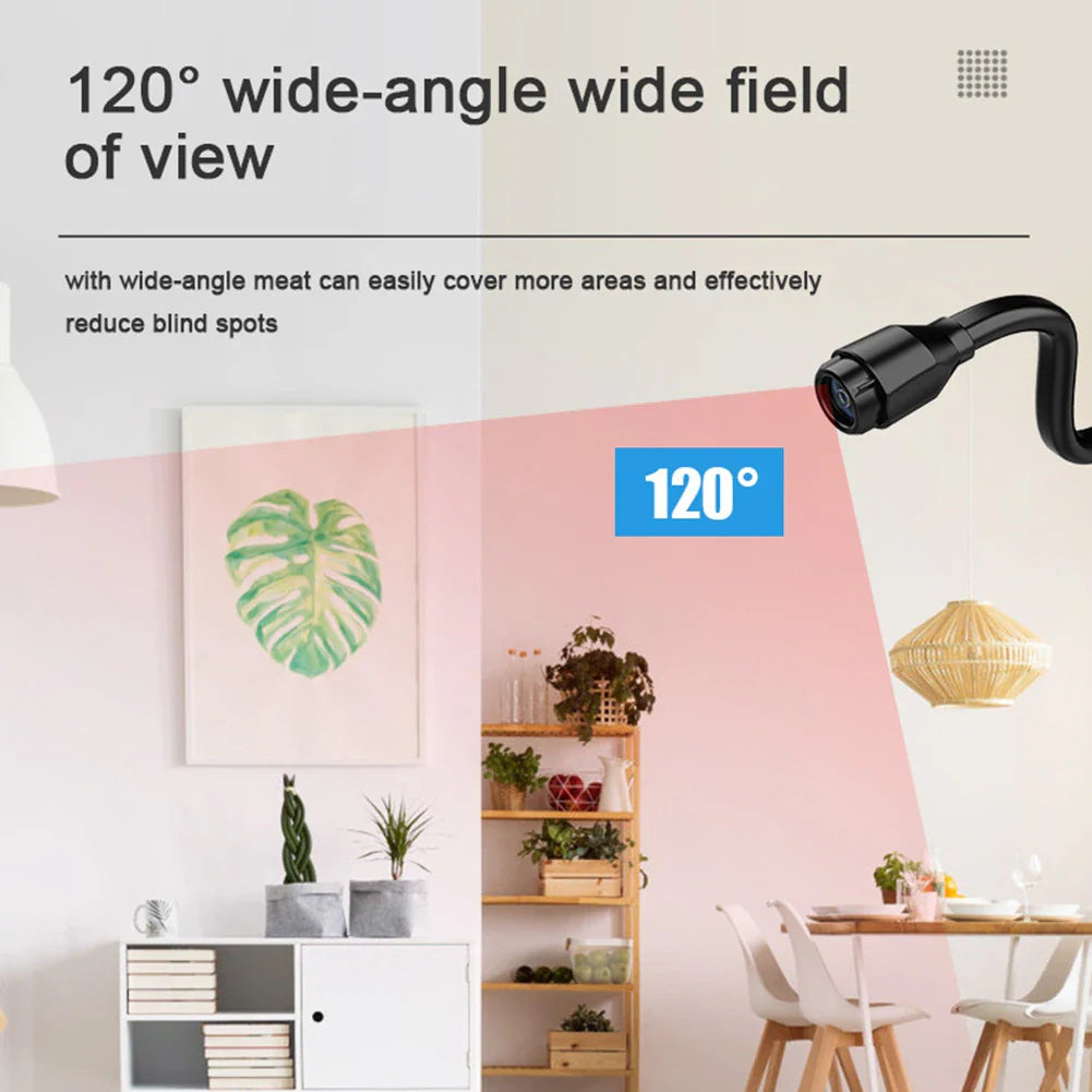 Mini Wireless Spy Camera - 1080P HD WiFi IP Cam with Night Vision - Hidden Wireless Spy Camera Readi Gear