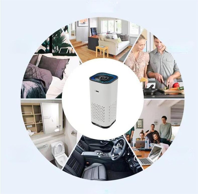 BreatheEasy Portable Negative Ion Air Purifier for Car, Home, Office - Air Purifiers Readi Gear