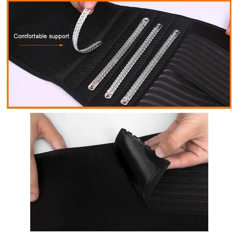 Lower Back Support Brace Lumbar Waist Belt Double Pull Breathable Belt Men Women - Readi Gear