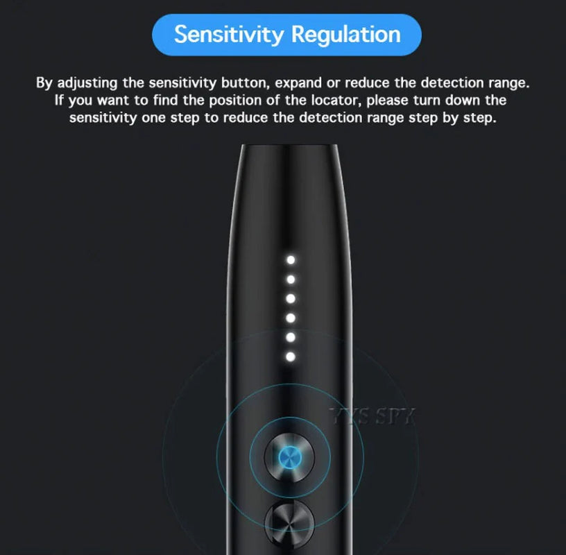 SpyShield Pro 6-in-1 Spy Bug Detector - Hidden Camera & GPS Locator - Hidden Camera and Bug detector Readi Gear