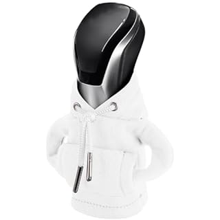 Plush Car Gear Shift Cover Hoodie | Universal Fit | Soft & Durable - Plush Car Gear Shift Cover Hoodie Readi Gear