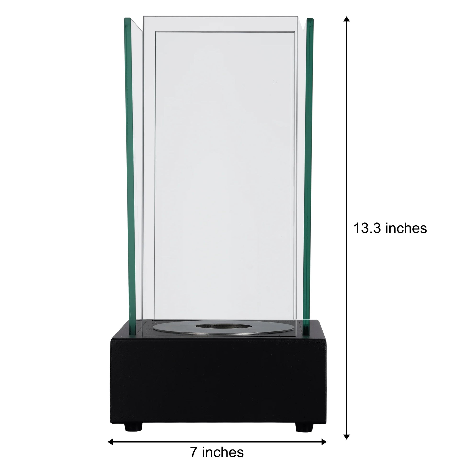 LodgeFire Bio Ethanol Indoor/Outdoor Smokeless Tabletop Fireplace - Tabletop fireplace Readi Gear