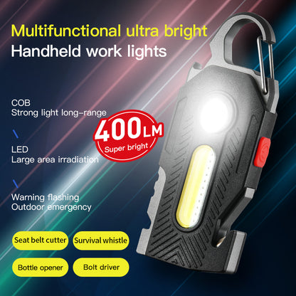 TrekTech Multifunctional Rechargeable Flashlight