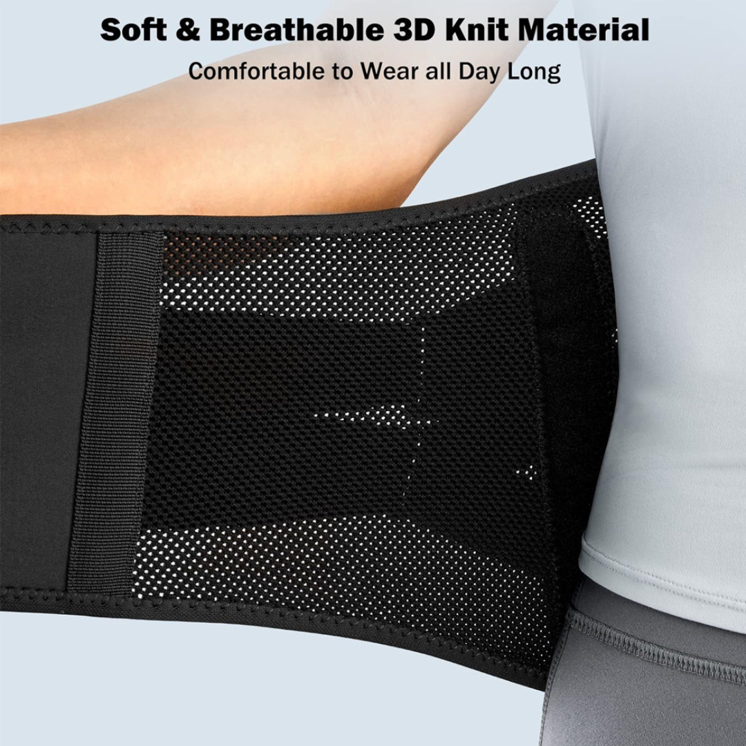 FlexAlign Lumbar Support Belt – Relieves Back Pain & Improves Posture - Back Support Belt Readi Gear
