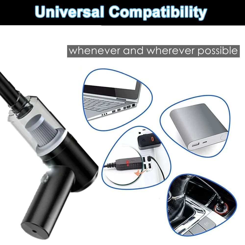 PowerVac Portable Handheld Cleaner - Portable Handheld Vacuum Readi Gear