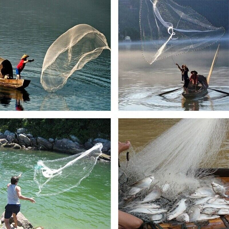 SwiftStrike Quick-Deploy Fishing Net - fishing net Readi Gear