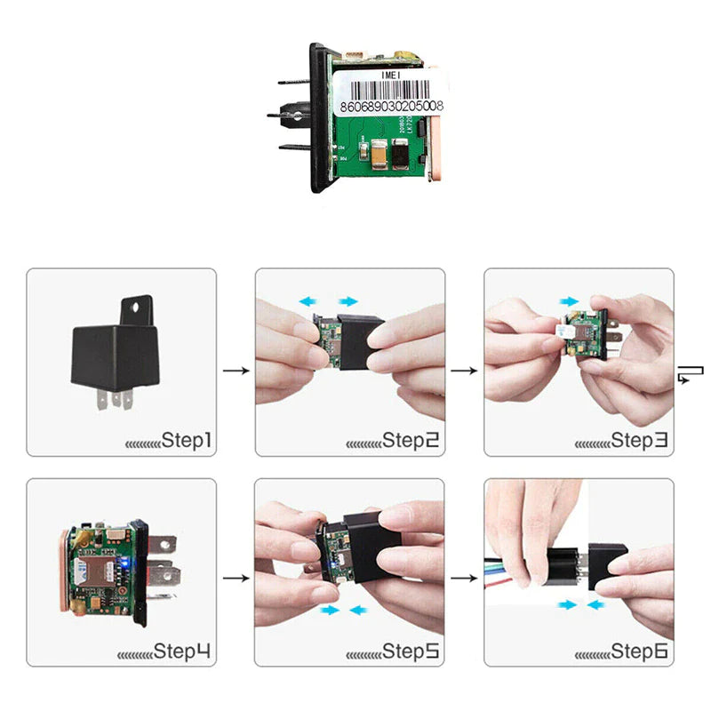 GPS Tracker with Anti-Theft Alarm - Real-Time Vehicle Locator - Car GPS Tracker & Alarm Readi Gear