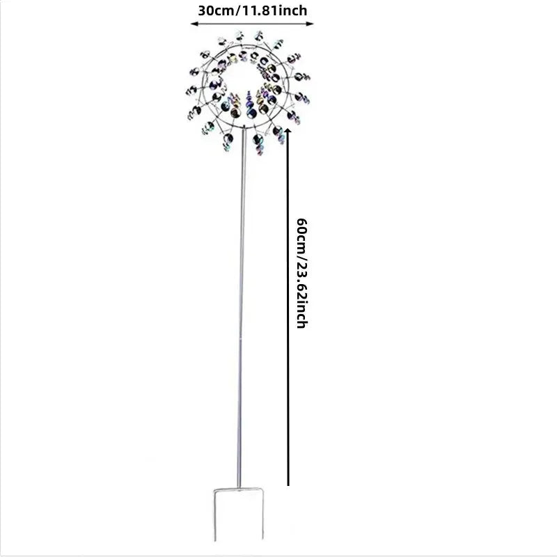 EcoKinetic™ Magical Metal Windmill Spinner