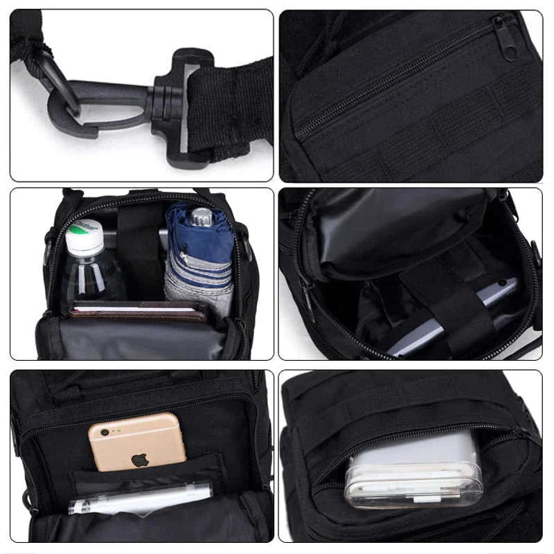 ShadowStrike Tactical SlingPack - Tactical Backpack Readi Gear
