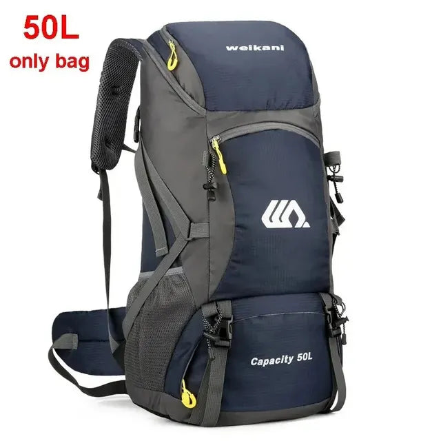 RidgeRunner 50L Large Capacity Waterproof Hiking Backpack - RidgeRunner 50L Large Capacity Waterproof Hiking Backpack Readi Gear