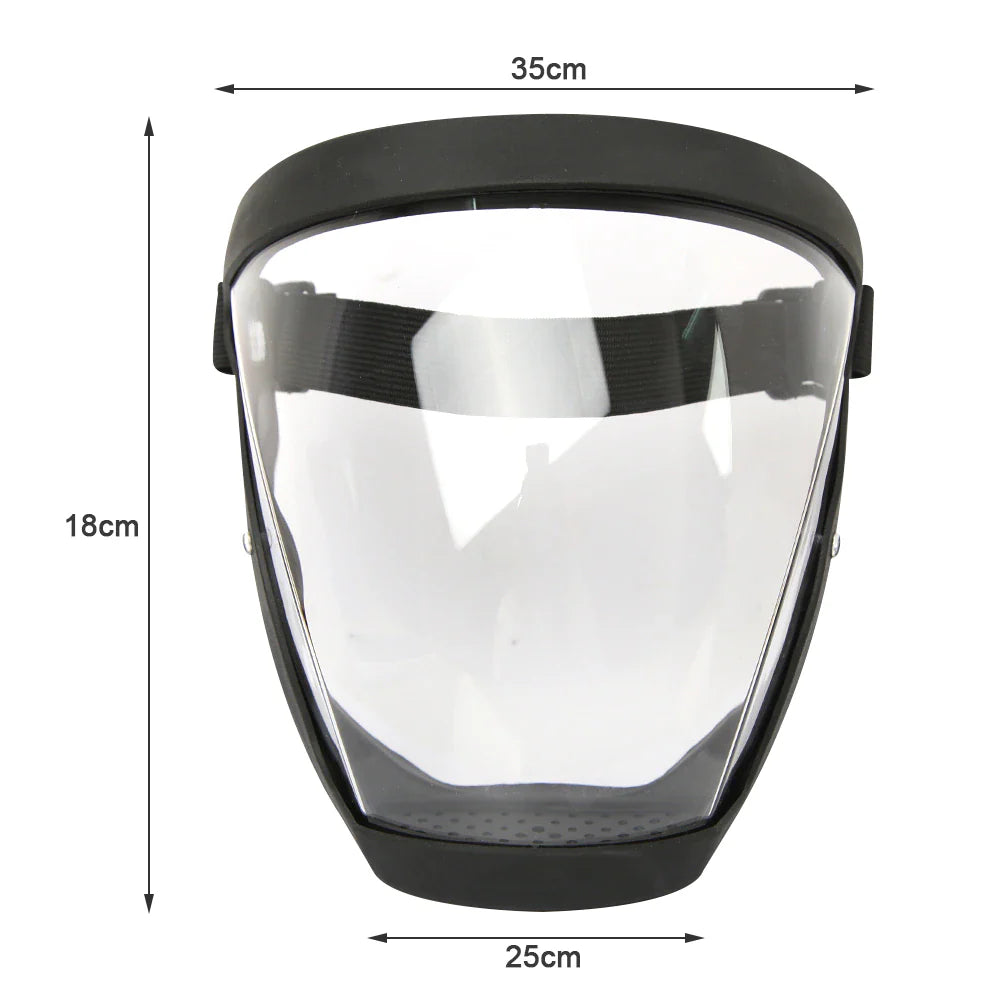 ClearGuard Full Face Shield - Anti-Fog Virus Protection Mask - Face shield Readi Gear