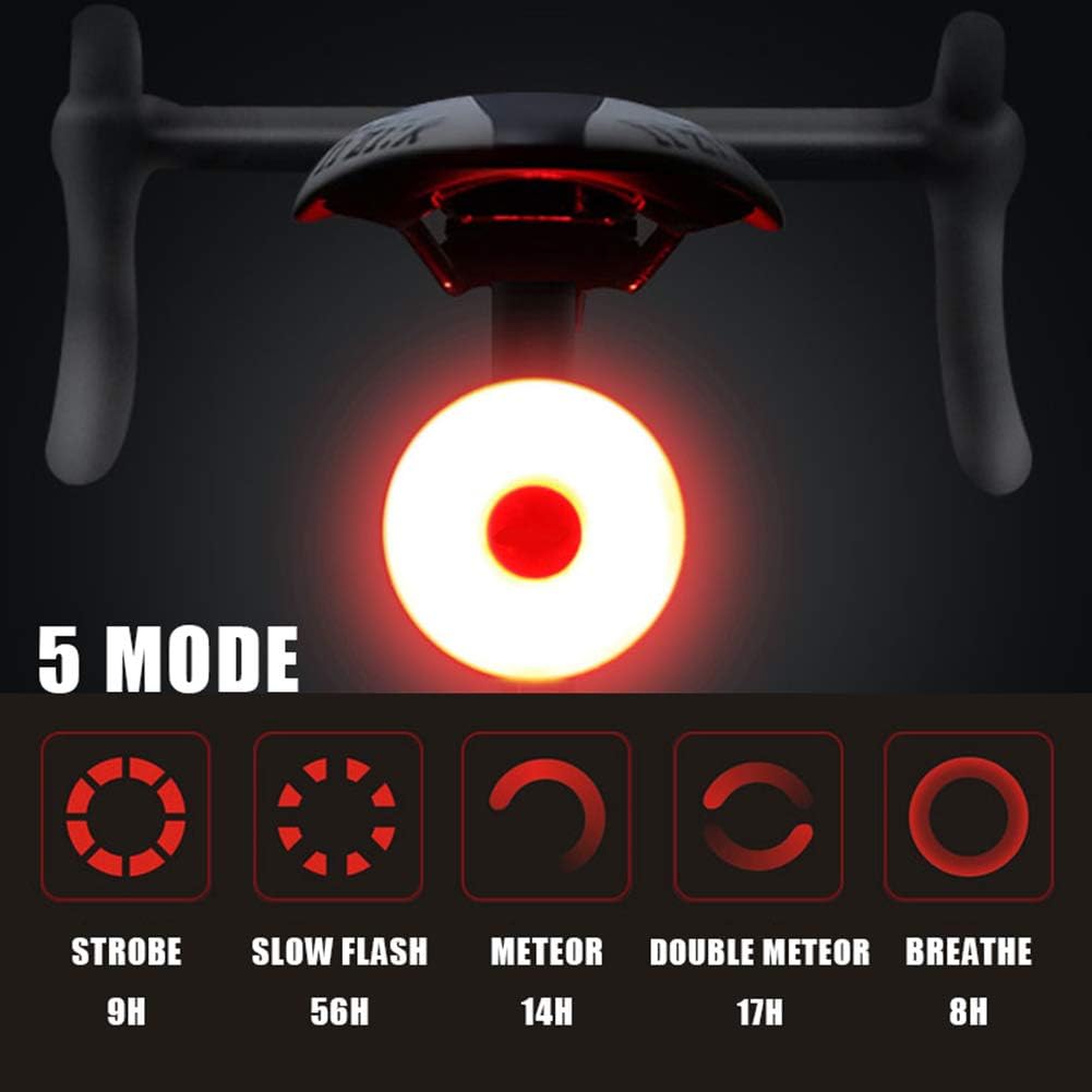 High-Intensity Bike Tail Light - USB LED Rear Light for Helmet & Bag - Bicycle Tail Light Readi Gear
