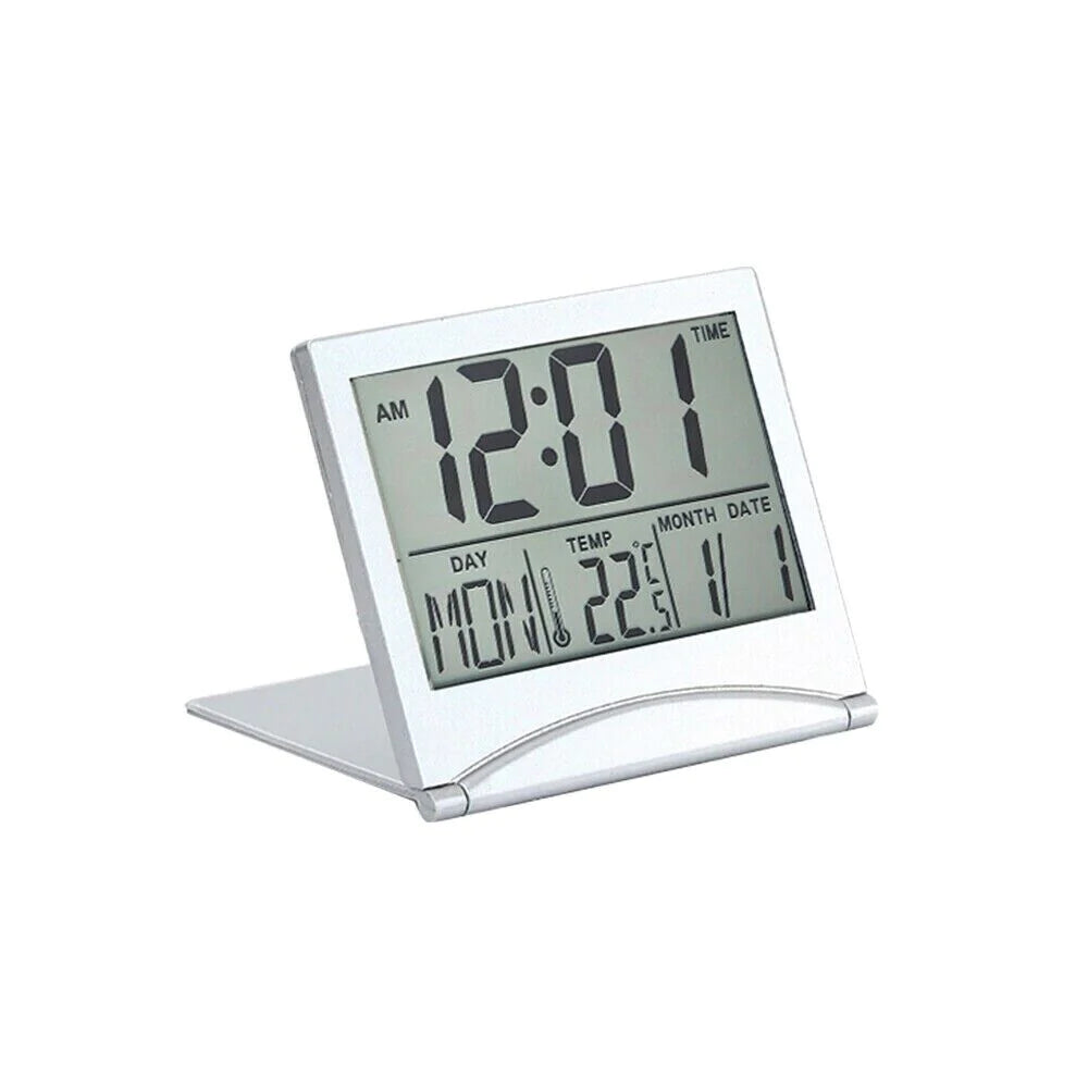 TravelMaster Multifunctional Foldable Alarm Clock - Multifunctional Foldable Alarm Clock Readi Gear