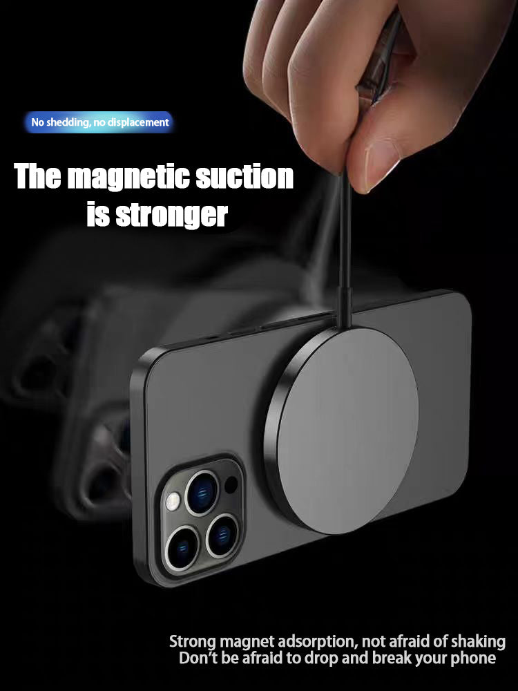Qi2 15W Magnetic Wireless Charger - Fast Charging for iPhone 12-16 and More