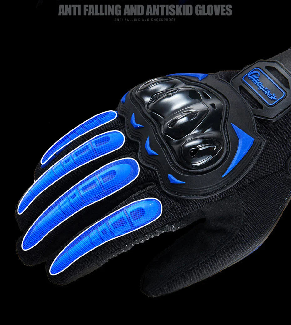 RideArmor Full Protection Touchscreen Motorcycle Gloves - Motorcycle gloves Readi Gear