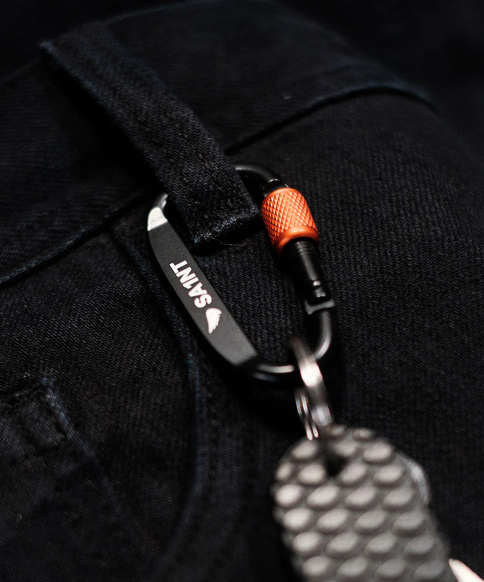 SA1NT Force Heavy-Duty Screw Lock Carabiner - Carabiner Readi Gear