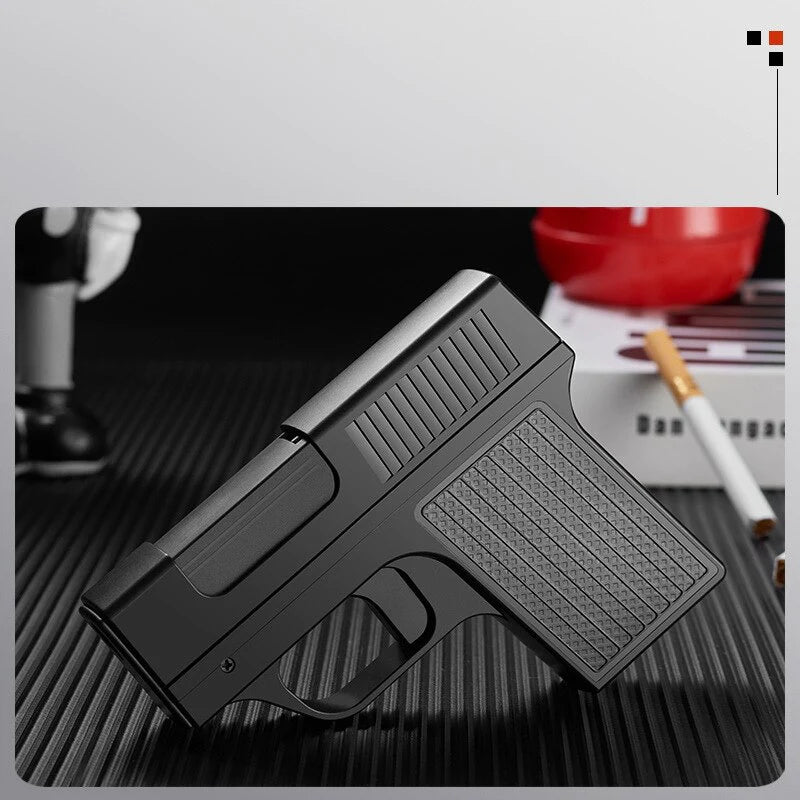 Windproof Metal Turbo Gas Lighter - Welding Gun & Cigarette Box - Metal lighter Readi Gear