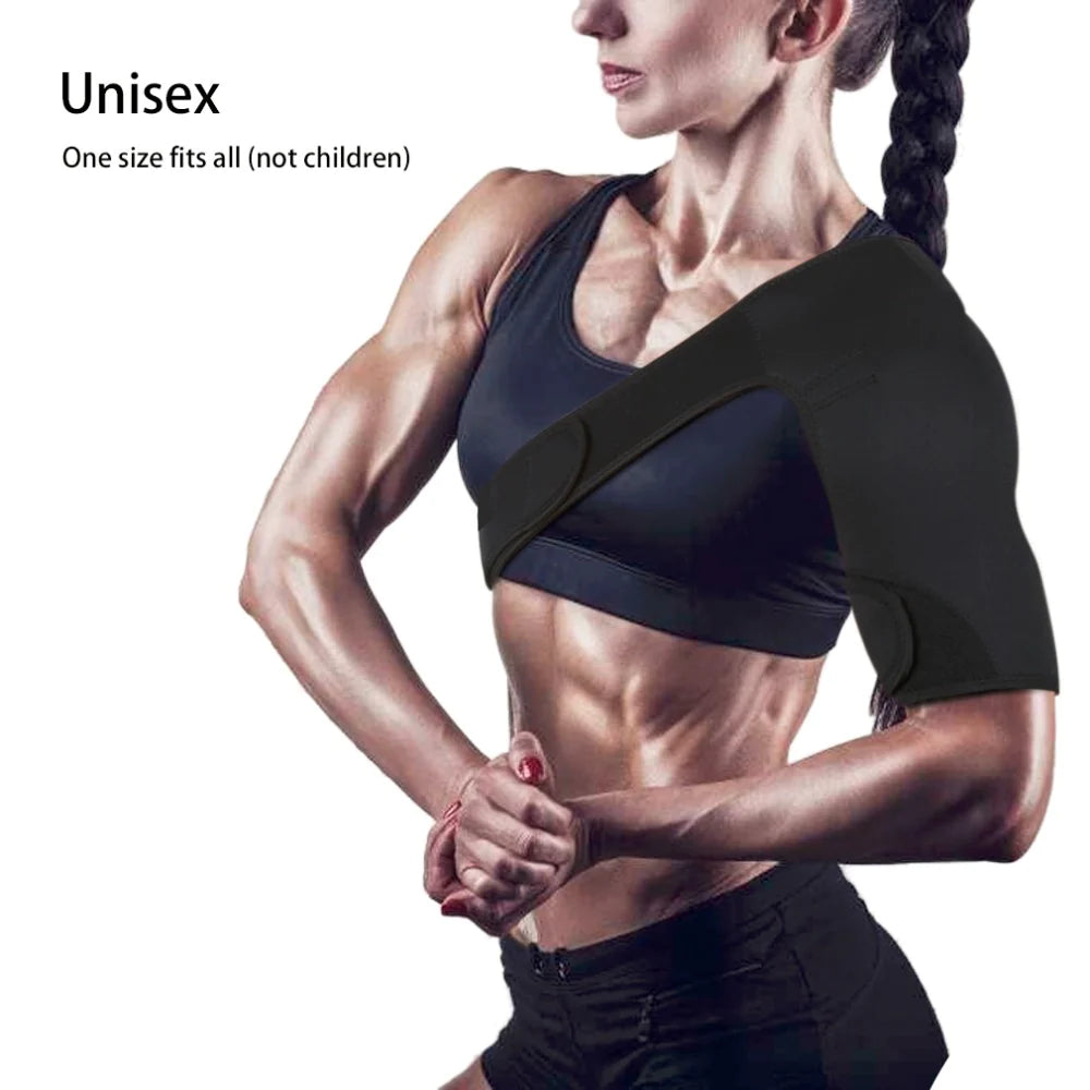 ProRelief Shoulder Brace - Adjustable Compression for Rotator Cuff Pain - Shoulder brace Readi Gear