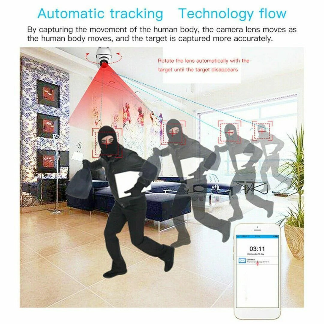 1080P WiFi Indoor Security Camera - Night Vision, Baby & Pet Monitor - Indoor Security Camera Readi Gear
