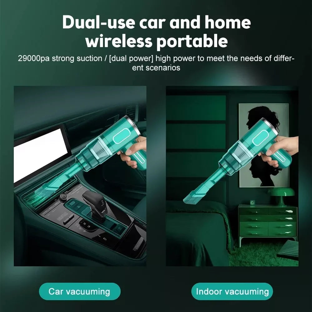 HyperVac 29000PA Cordless Handheld Car/Home Vacuum - Readi Gear