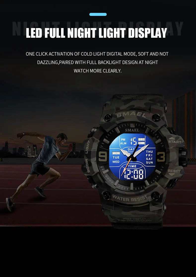ShadowGuard Camo Military Sport Watch - Readi Gear