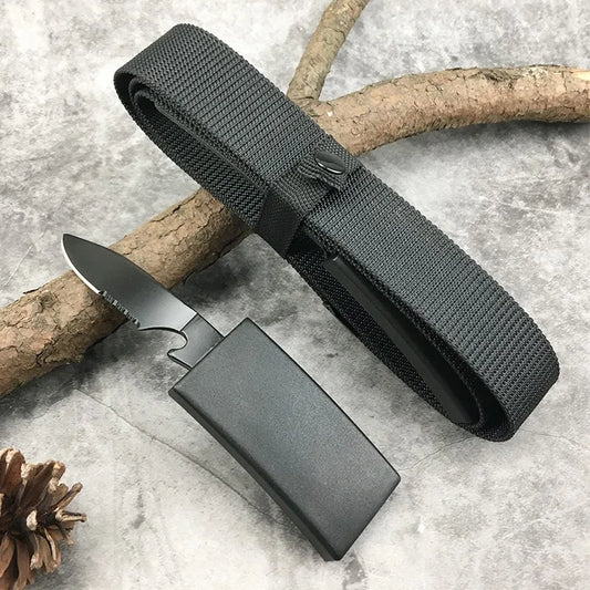 StealthBelt Tactical Belt with Concealed Knife - StealthBelt Tactical Belt with Concealed Knife Readi Gear