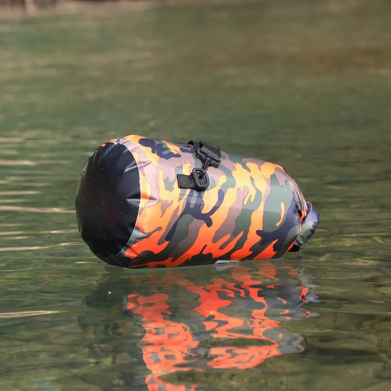 SafeDry Ultimate Camouflage Waterproof Bucket Bag for Beach & Outdoor Adventures - camouflage waterproof bag / backpack Readi Gear
