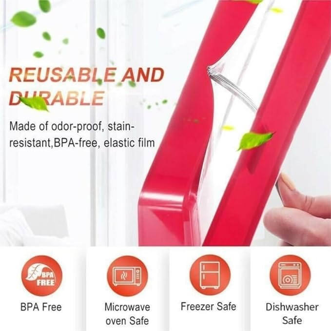 FreshGuard Stackable Food Preservation Tray - Reusable & Eco-Friendly - Food preservation tray Readi Gear