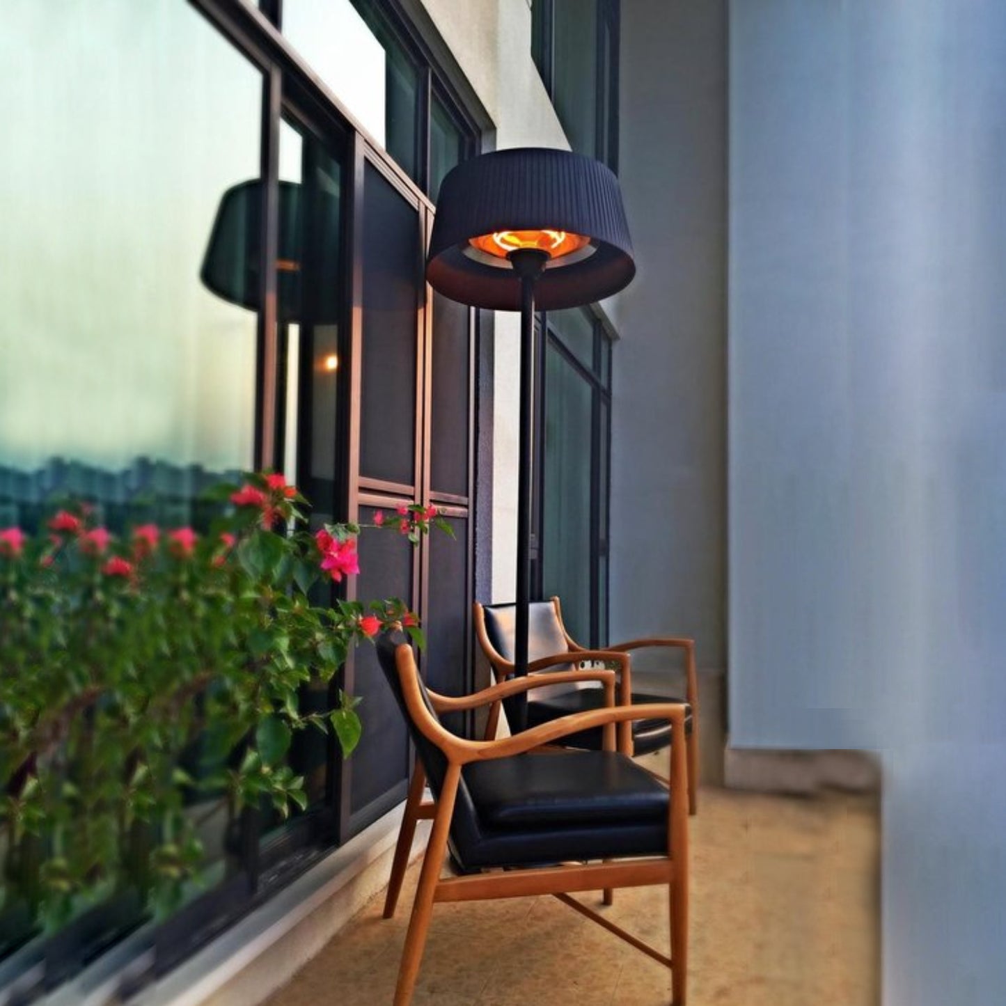 ThermaLight 1500W Heater Lamp - Elegant Warmth for Indoors & Outdoors - Outdoor heater lamp Readi Gear