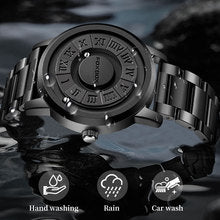Levitation Steel Ball Watch – Magnetic Force Quartz Timepiece for Men - Readi Gear