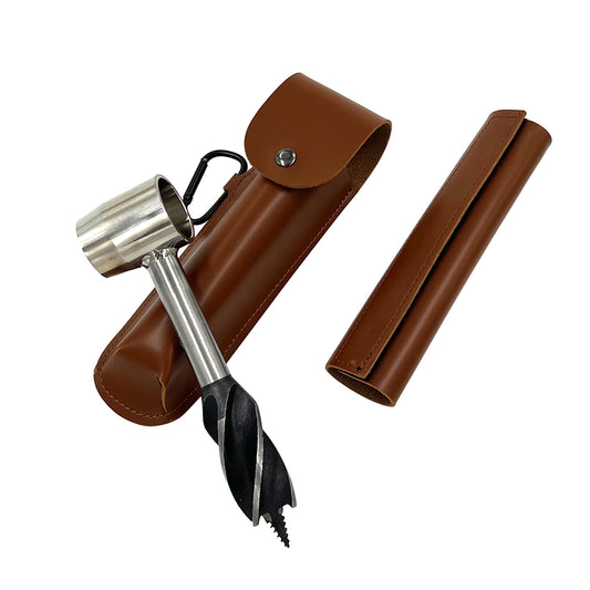 Survivor’s Auger Drill Tool - Handheld Bushcraft & Camping Essential - Auger drill tool Readi Gear