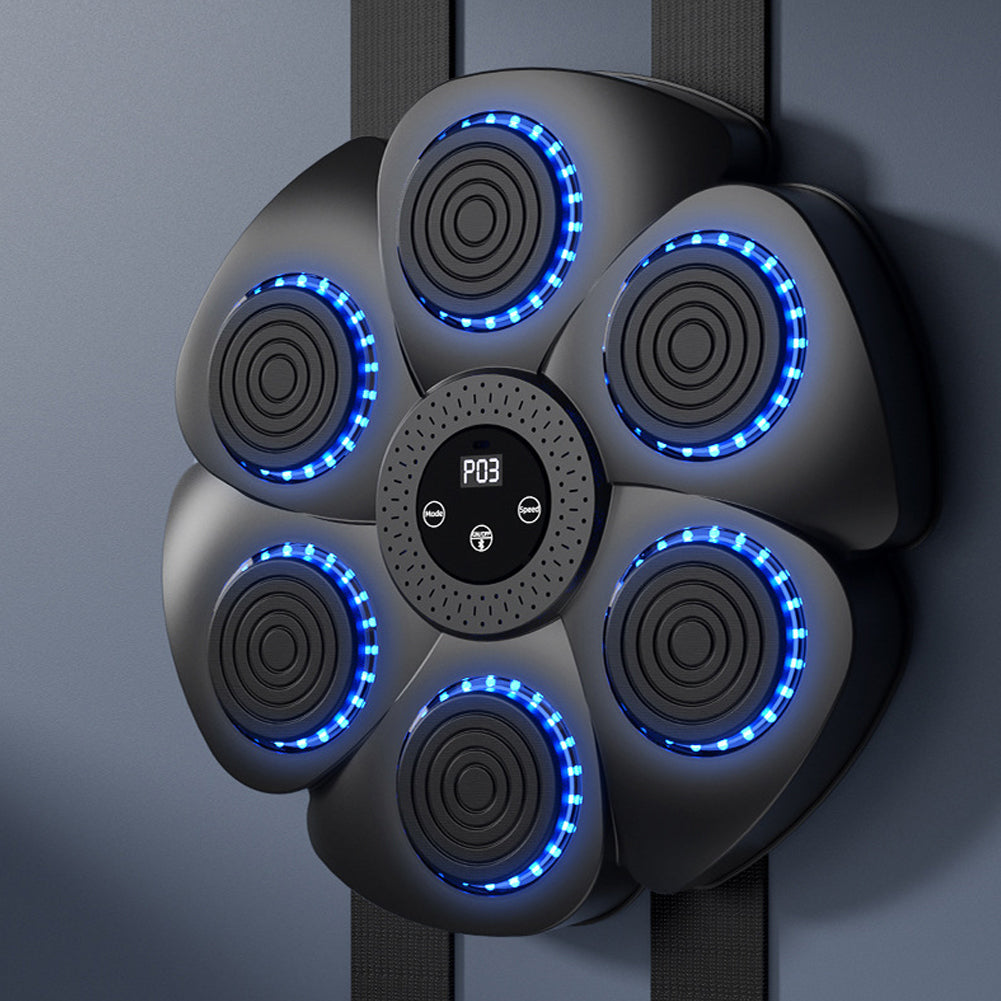 PunchBeat Bluetooth Boxing Target - Adjustable Speed, RGB Lights & Music - Punching Bluetooth Boxing Targets Readi Gear