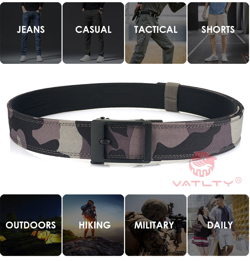 StrikeForce Tactical Belt - Double-Thick Nylon for Rugged Durability. - Tactical Belt Readi Gear