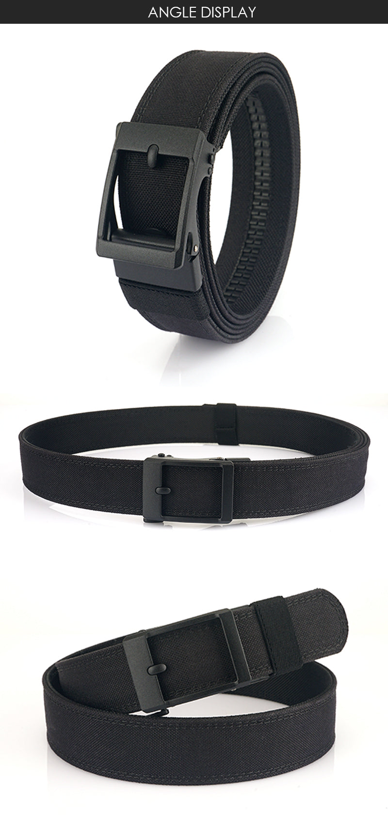 StrikeForce Tactical Belt - Double-Thick Nylon for Rugged Durability. - Tactical Belt Readi Gear