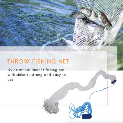 SwiftStrike Quick-Deploy Fishing Net