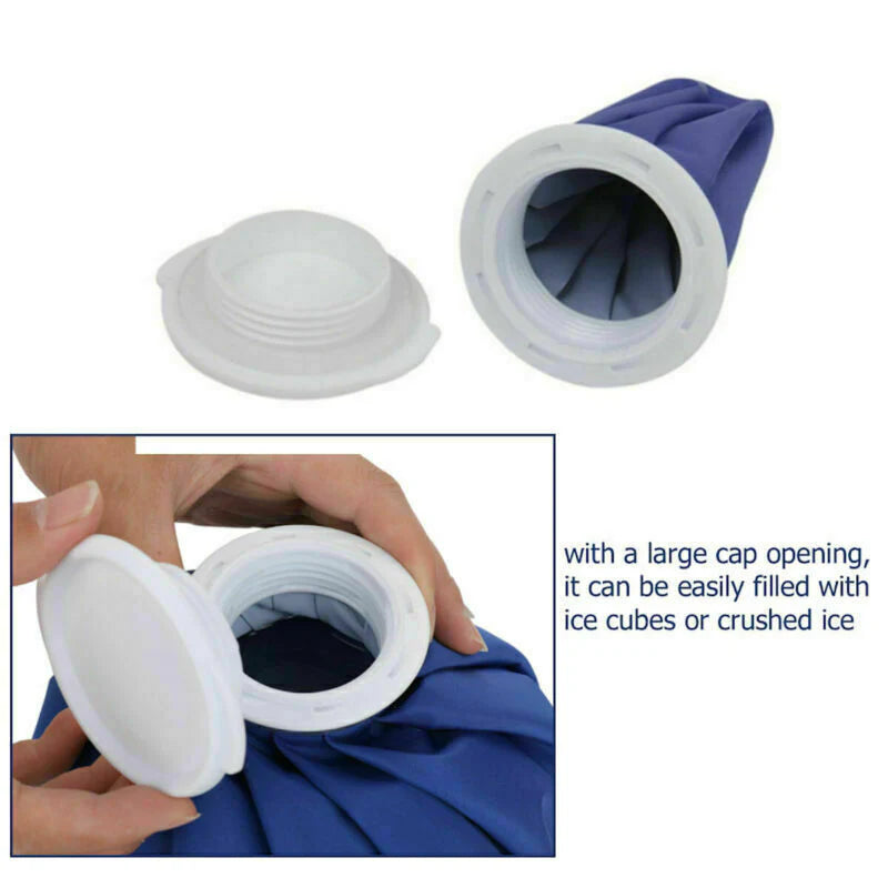 Premium Ice Bag Packs - 3 Pack Hot & Cold Therapy for Pain Relief - Premium Ice Bag Packs - 3 Pack Hot & Cold Therapy for Pain Relief Readi Gear