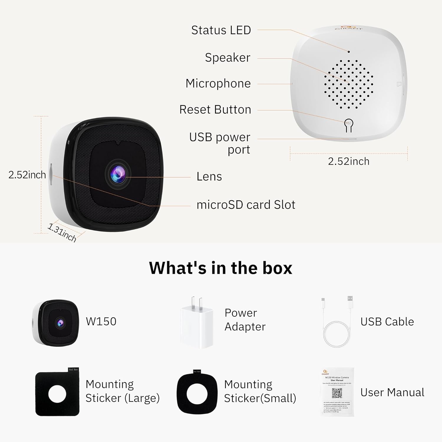 PerimeterWatch 2K Window Cam – Indoor Mount for Outdoor Security - Readi Gear