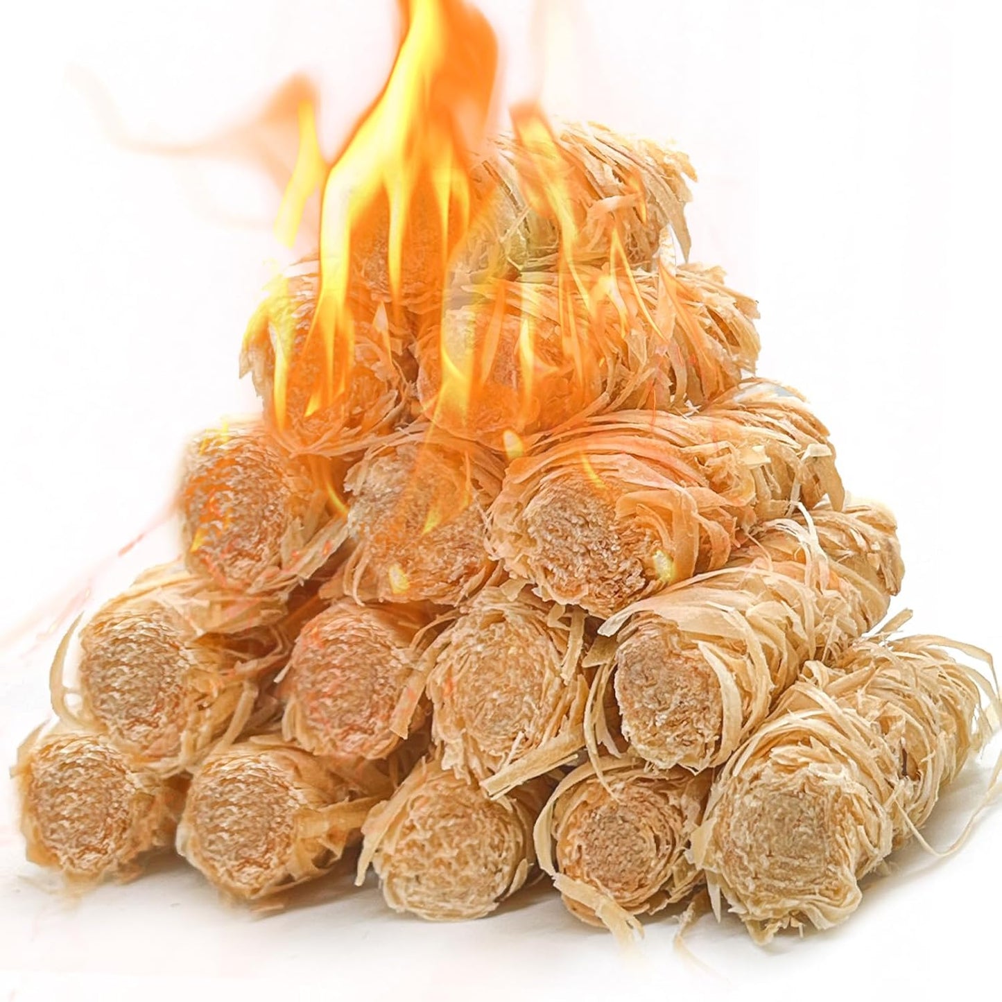 Eco Fire Starters Bundle - 72 or 150 Rolls for Campfires & BBQs
