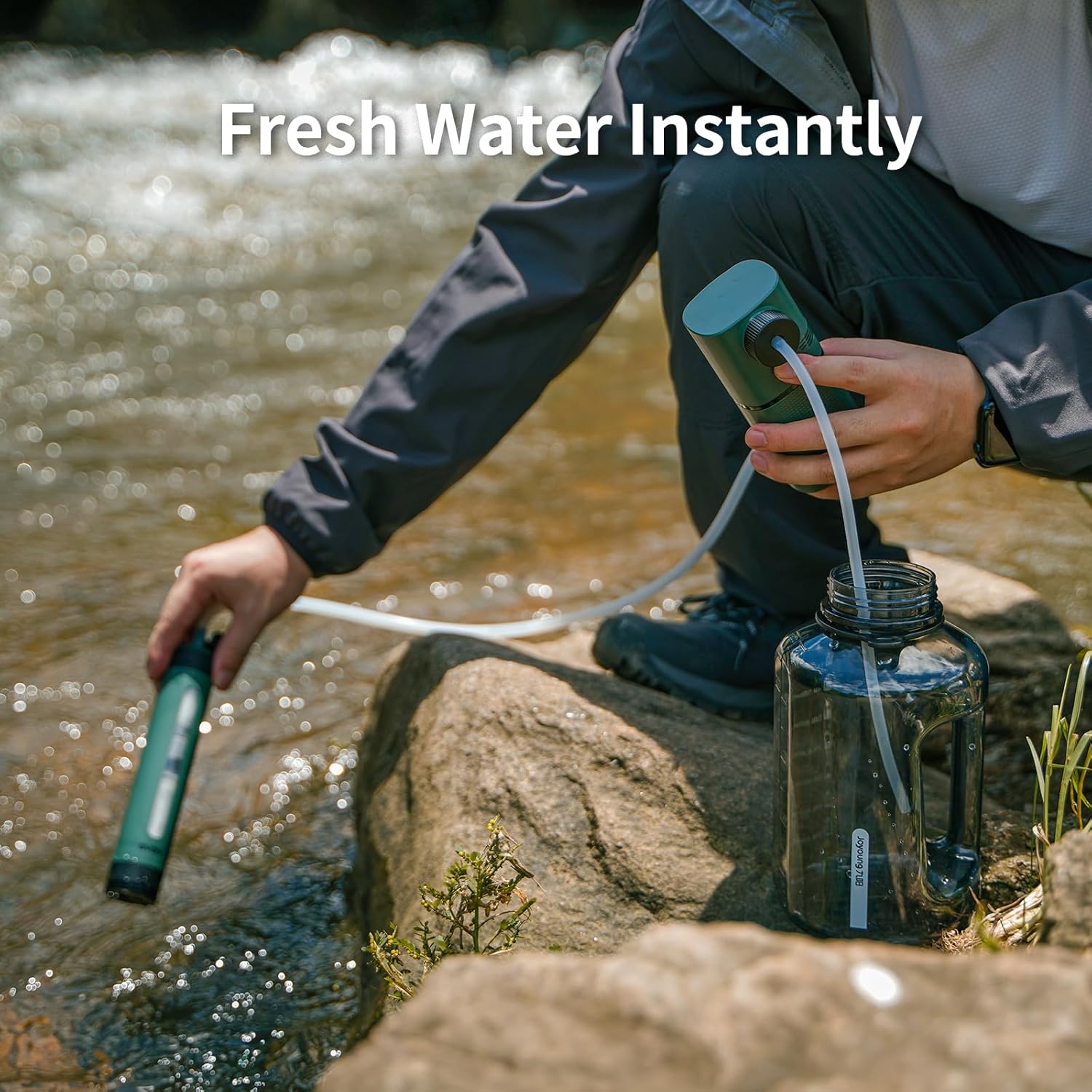 SurvivorFlow Electric Water Purifier - 6 Stage Filtration System - Electric water purifier Readi Gear