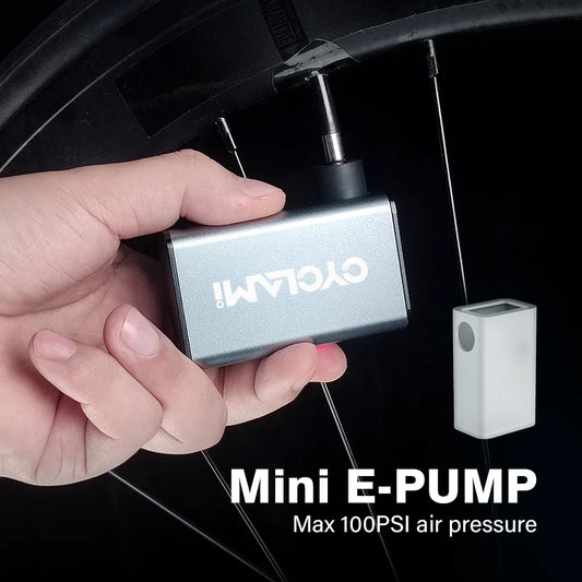 CYCLAMI Compact Rechargeable Bike Tire Inflator - Rechargeable Bike Tire Pump Readi Gear