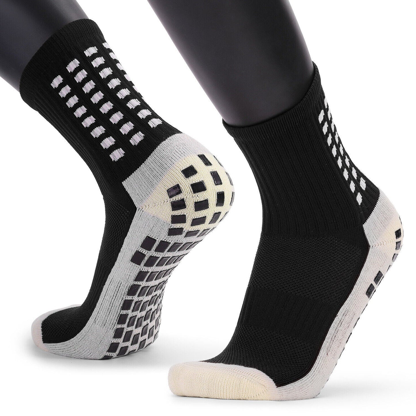 GripPro Sports Socks: Anti-Slip Performance for Soccer, Football, Basketball, Hiking (3 Pack) - Anti-Slip Performance Sports Socks Readi Gear